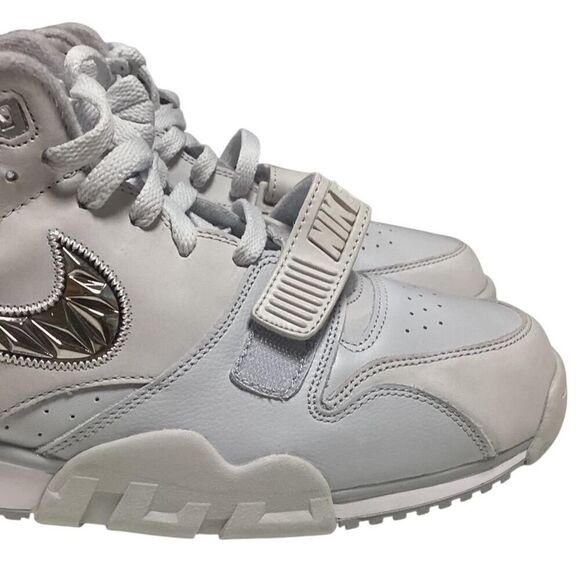 Nike Air Trainer 1 Sneakers Mens 12.5 Gray SB LVIII Super Bowl 58 Mid Top NEW - Picture 4 of 10